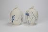 Fledgeling - porcelain with hand painted cobalt 21 x 11 x 11cm